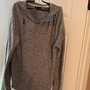 Urban Heritage Charcoal Knit Sweater